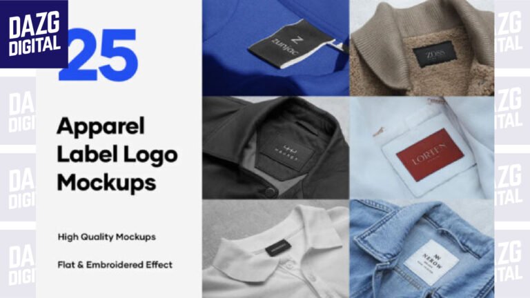 Creativemarket 25 Apparel Tag & Labels Logo Mockups 6193106