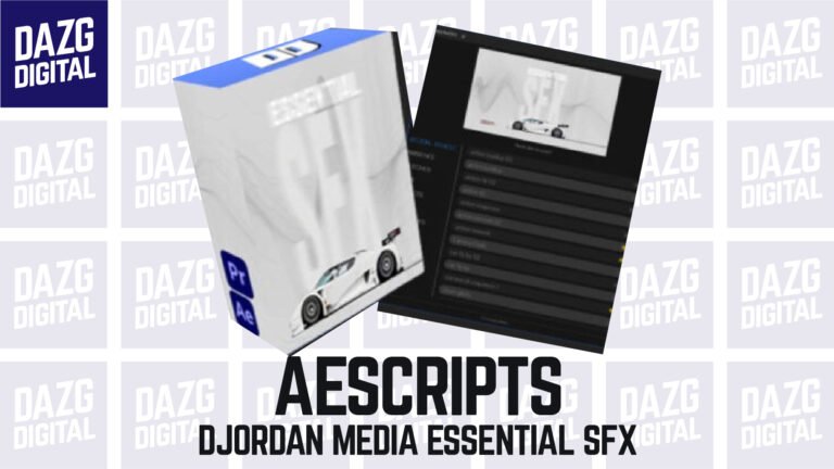 Aescripts DJordanMedia EssentialSFX