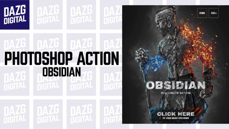 Graphicriver Obsidian Photoshop Action 26998428