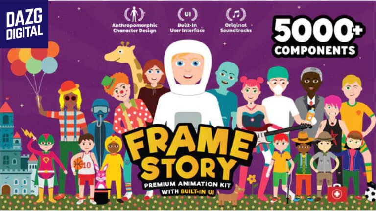 Videohive FrameStory I Explainer Character Animation Toolkit with Built In UI 26660837