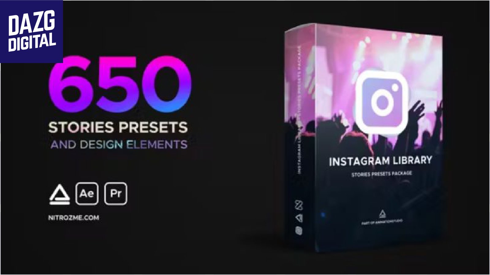 Videohive Instagram Library – Stories Presets Package 22552326