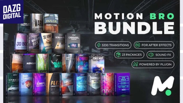 Motion Bro Bundle for After Effects – 5000 Transitions