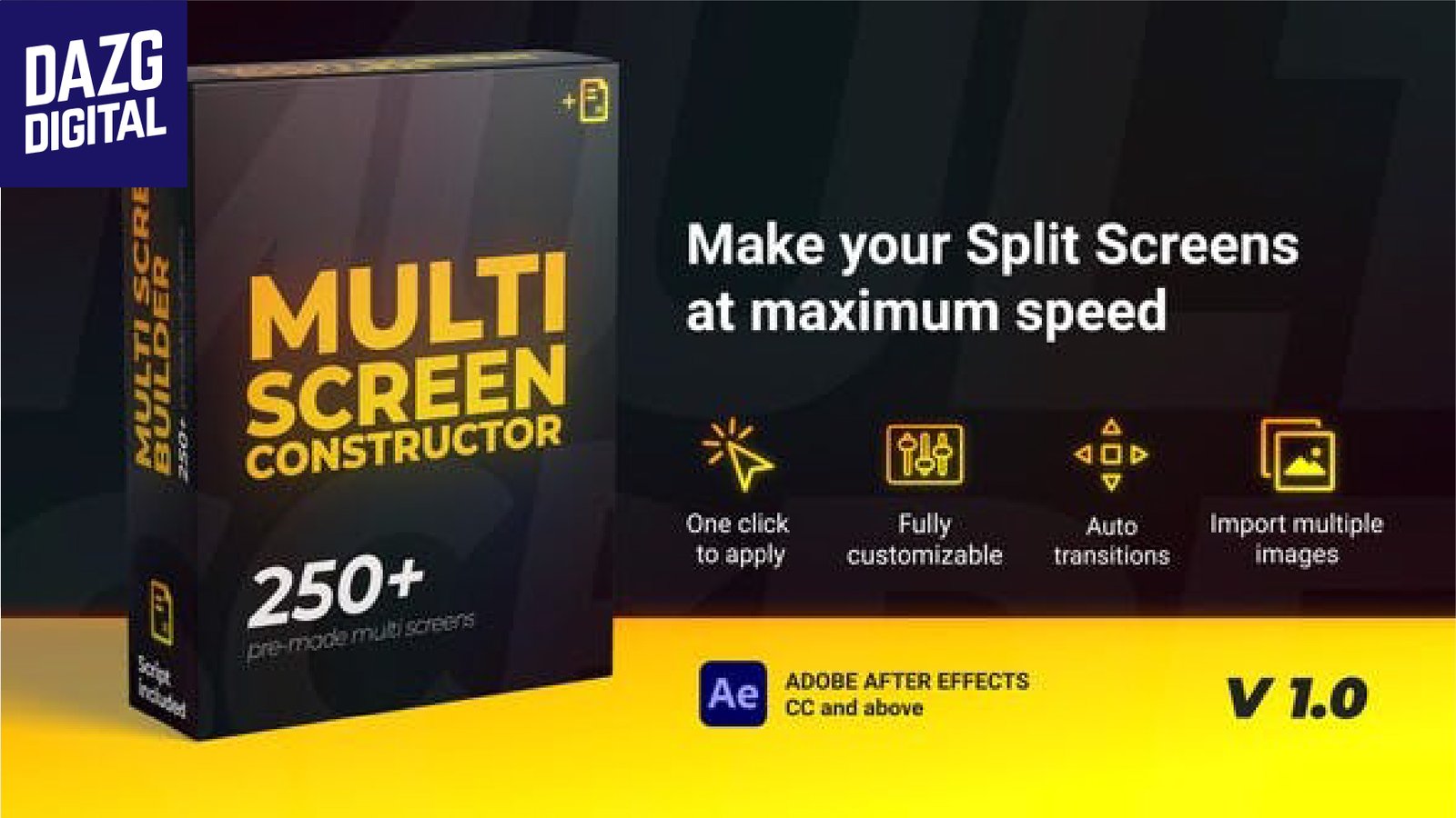 Videohive Multi Screen Constructor 33519723