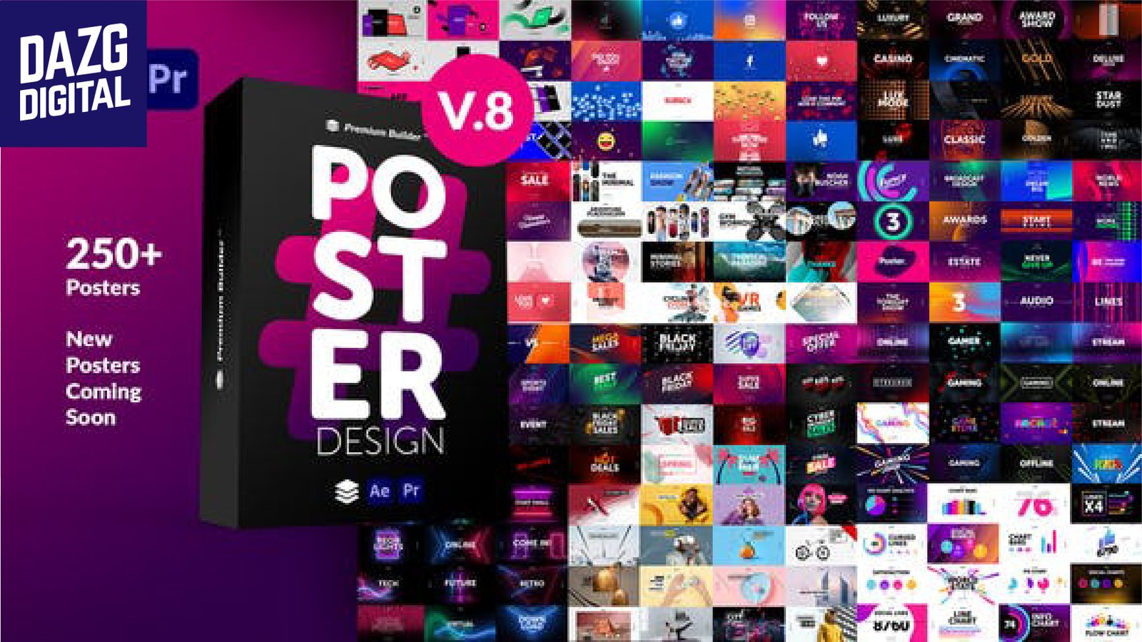 Videohive Posters Pack v8 30259738