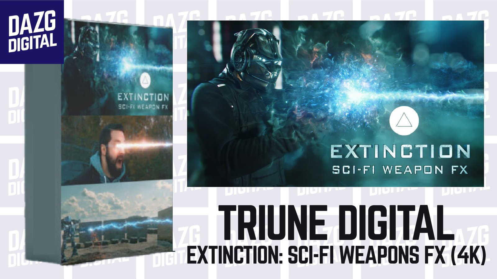 Extinction: Sci-Fi Weapons FX (4K) – Triune Digital