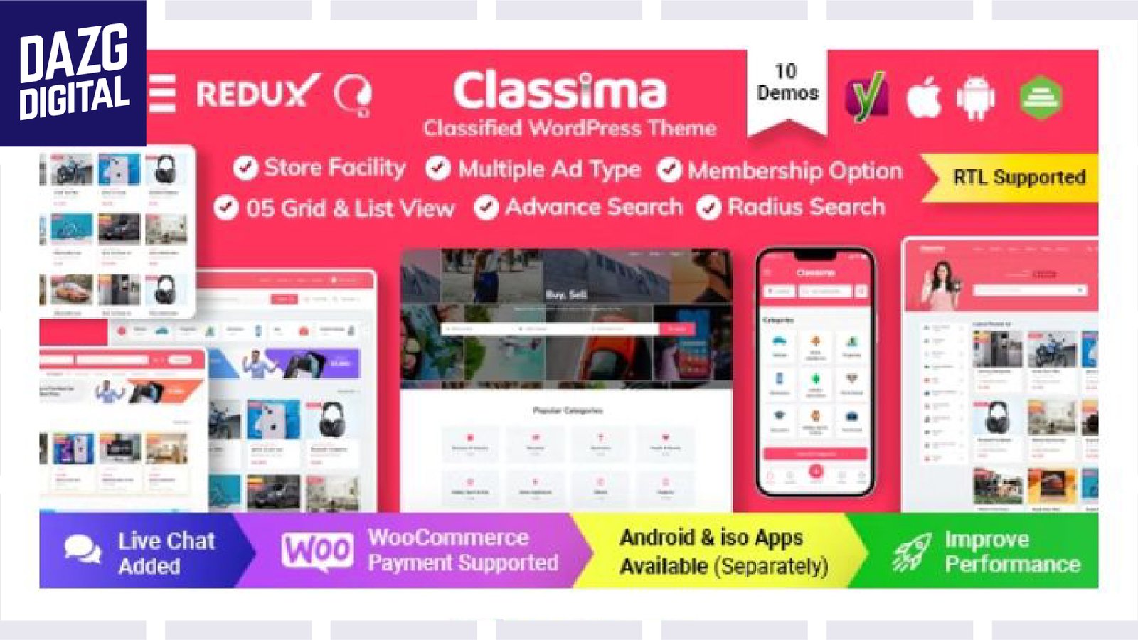 Classima v2.6.2 WordPress Theme