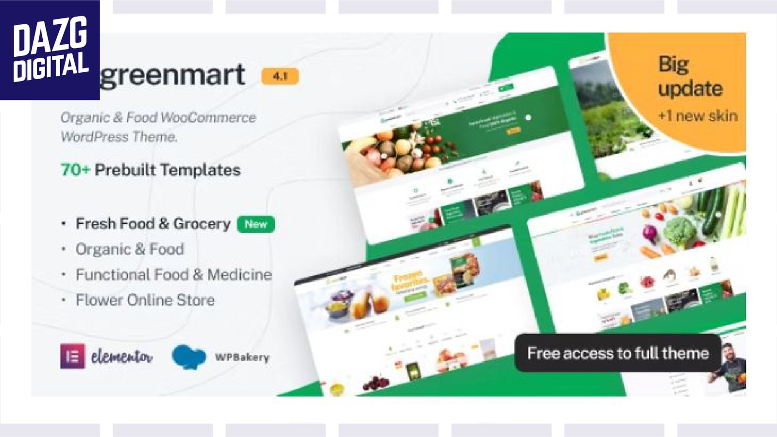 Greenmart v4.1.17 WordPress Theme