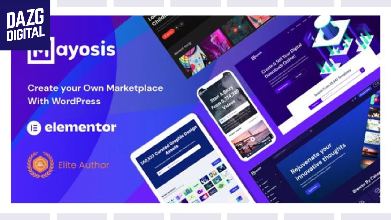 Mayosis v5.2 WordPress Theme