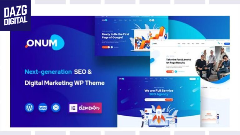 Onum v1.2.16.5 WordPress Theme