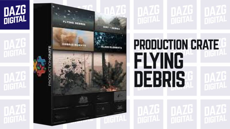 Production Crate – Flying Debris 4k