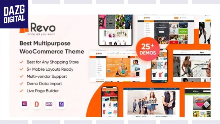 Revo v4.0.25 WordPress Theme