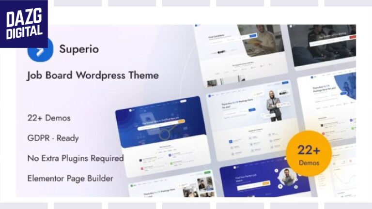 Superio v1.3.16 WordPress Theme