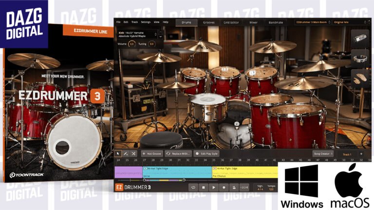 Toontrack EZdrummer 3 v3.1.0 for WIN – MAC