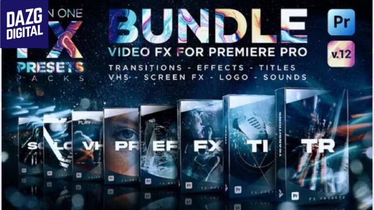 Videohive FX Presets Bundle for Premiere Pro | Transitions, Titles, Effects, VHS, LUTs, Logo, Sounds V.12 24028073