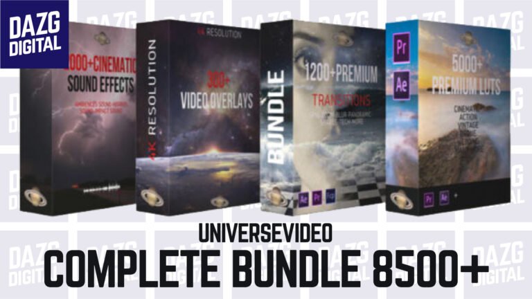 COMPLETE BUNDLE // 8500+ TOOLS FOR FILMMAKERS -UniverseVideo