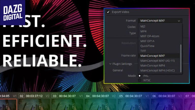 MainConcept Codec Plugin for DaVinci Resolve v1.6.0 Win