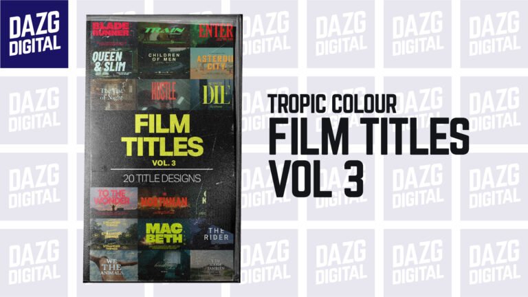 Tropic Colour FILM TITLES VOL. 3