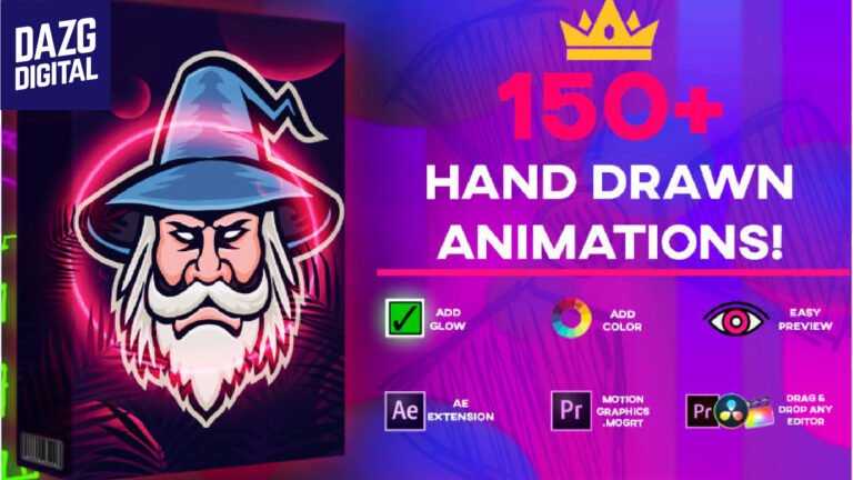 Ultimate 150+ Animation Pack – Max Novak / Media Monopoly – AE Plugin – Premiere .MOGRT