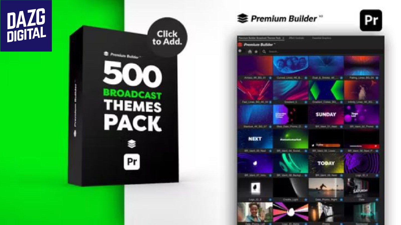 Videohive Broadcast Themes Pack for Premiere Pro 47762661