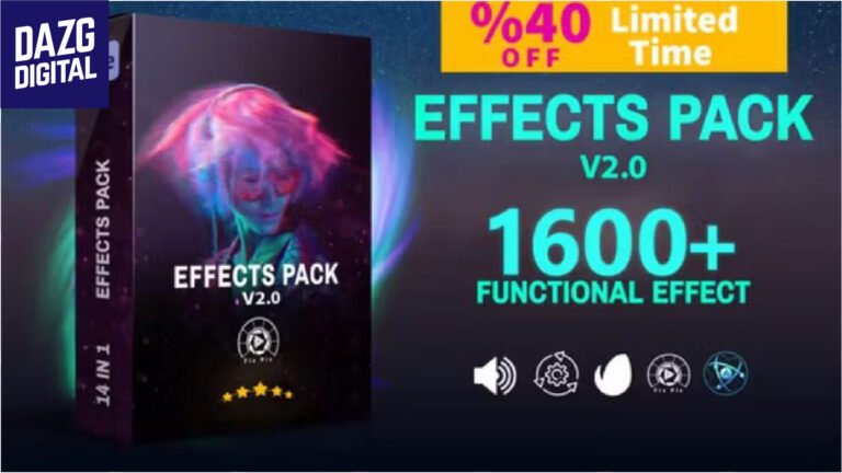 Videohive Effects Pack V2.0 – Transitions ,Effects ,Footages and Presets and more 45891082