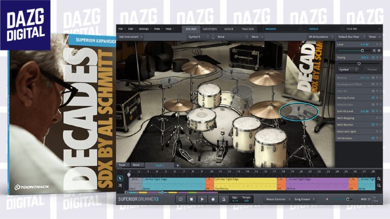 Toontrack – Decades SDX [SUPERIOR DRUMMER 3 EXPANSION]