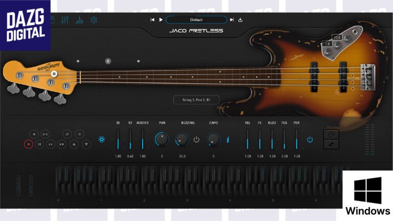 Ample Bass Jaco Fretless III v3.5.0 for Windows