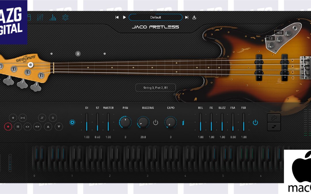 Ample Bass Jaco Fretless III v3.5.0 for MacOS