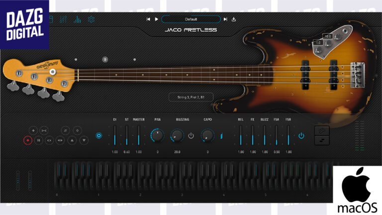 Ample Bass Jaco Fretless III v3.5.0 for MacOS