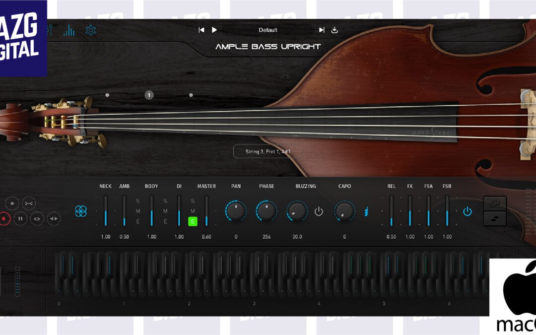 Ample Bass Upright III v3.6.0 for MacOS