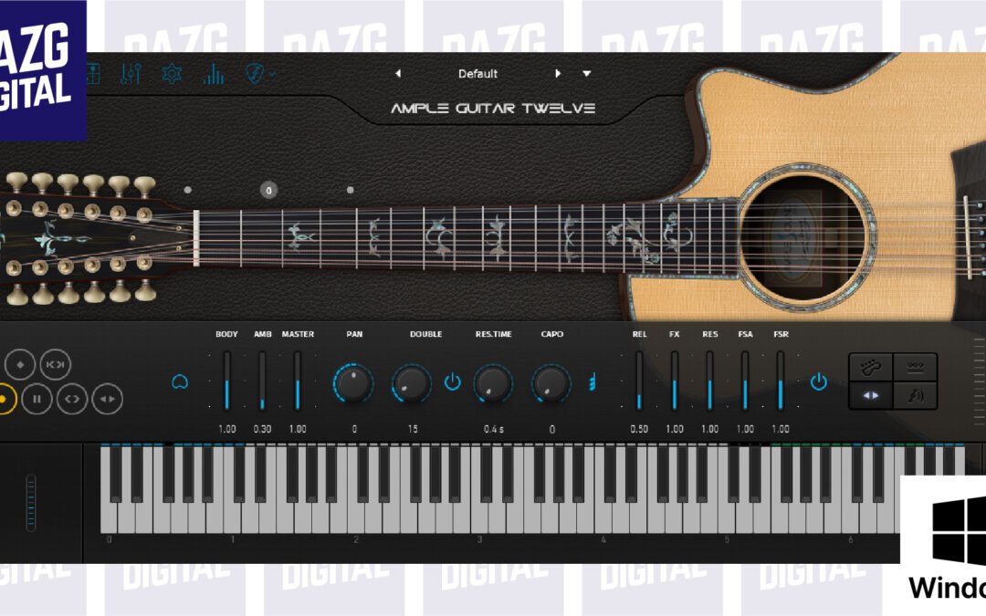 Ample Guitar Twelve III v3.5.0 Full version for Windows