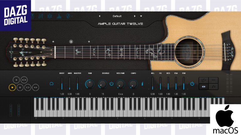 Ample Guitar Twelve III v3.5.0 Full version for MacOS