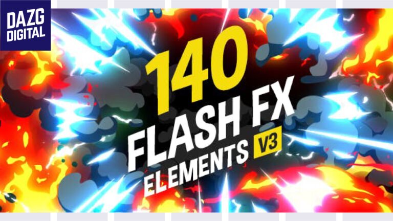 Videohive 140 Flash FX Elements 11266469