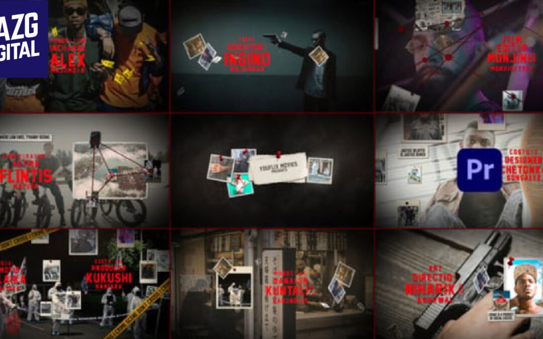 Videohive Crime Title Sequence 56099485