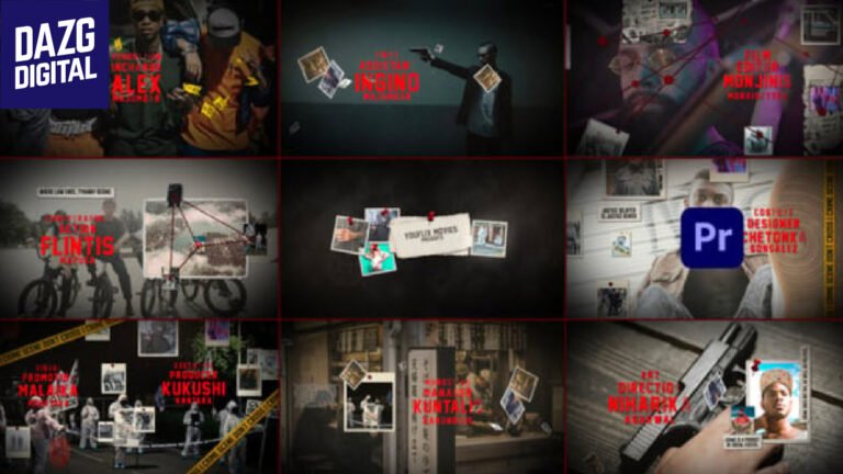 Videohive Crime Title Sequence 56099485