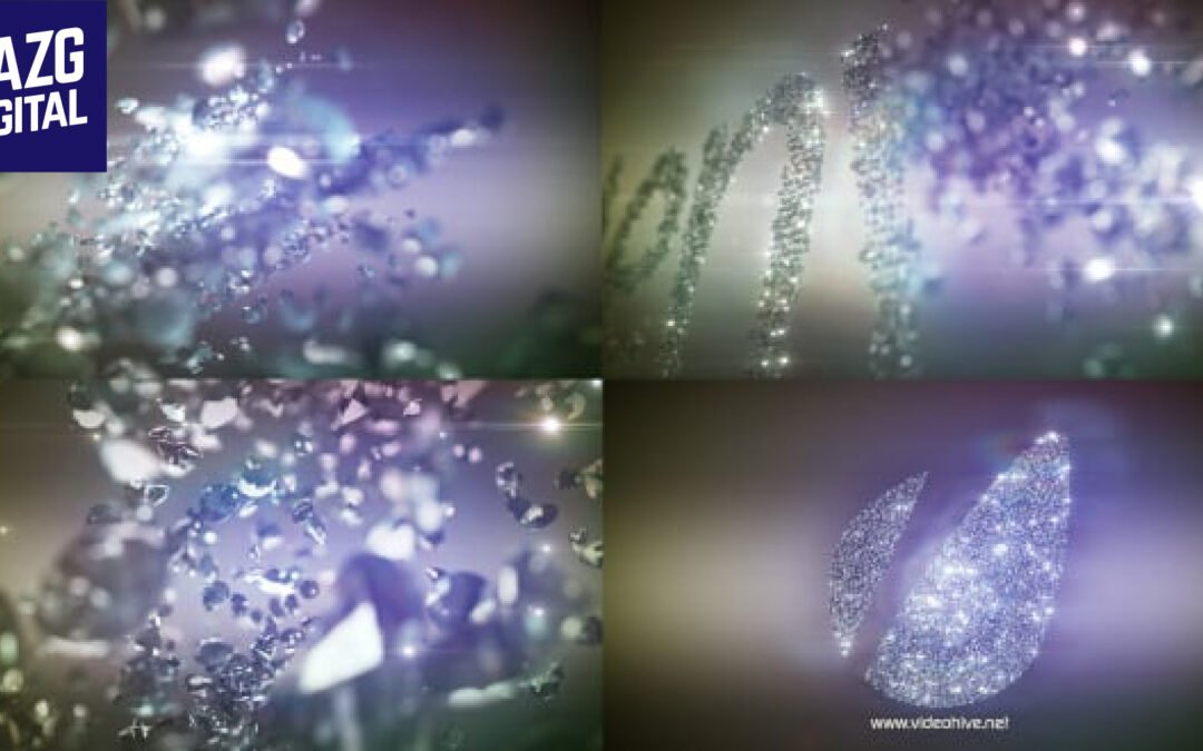 Videohive Diamonds Element 3D Logo Text Reveal 4718237