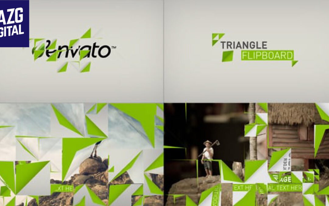Videohive Triangle Flipboard 5679791