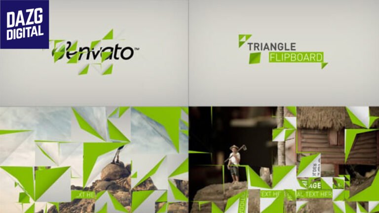 Videohive Triangle Flipboard 5679791