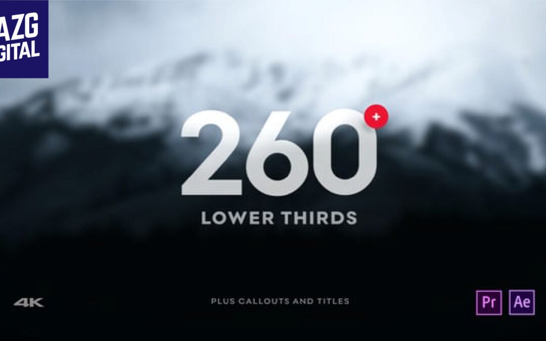 Videohive Clean Lower Third 10338608