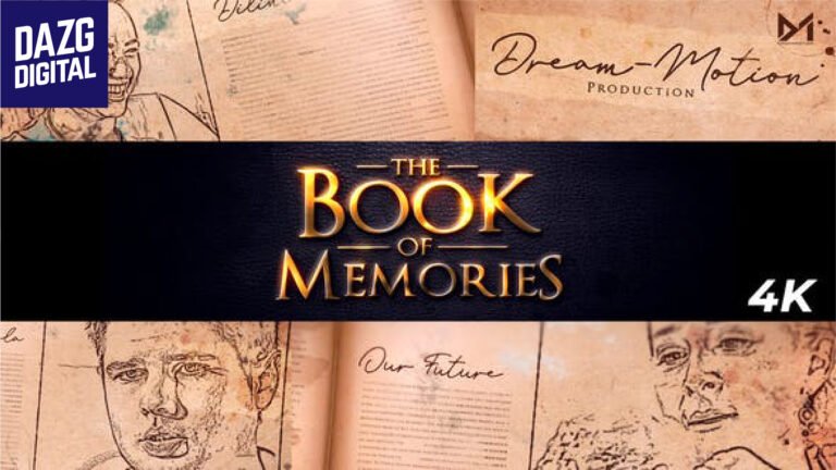 Videohive Memory Book Trailer 29873321