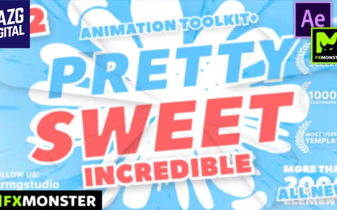Videohive Pretty Sweet – 2D Animation Toolkit 18421392