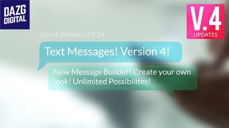 Videohive Text Messages v.4 9450049