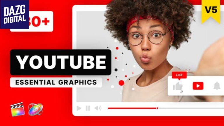 Videohive Youtube Essential Library  Final Cut Pro X 23013848