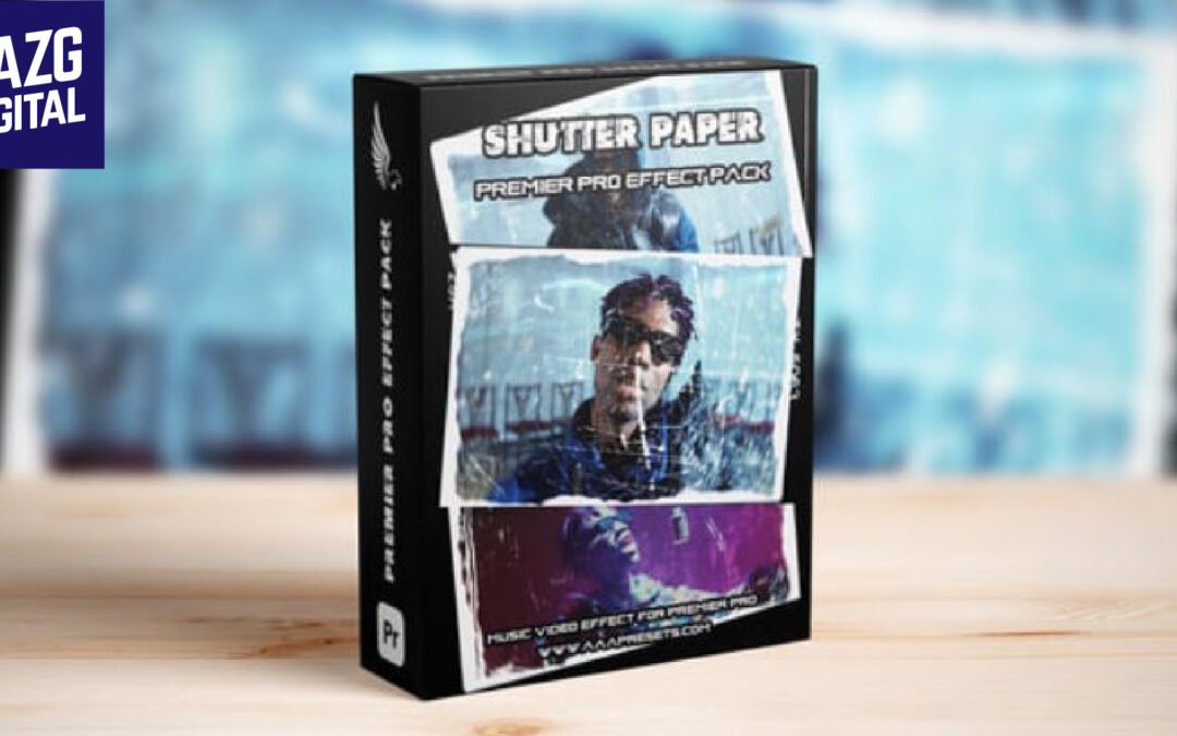 Videohive Rapid Shutter Paper Effect 57272305