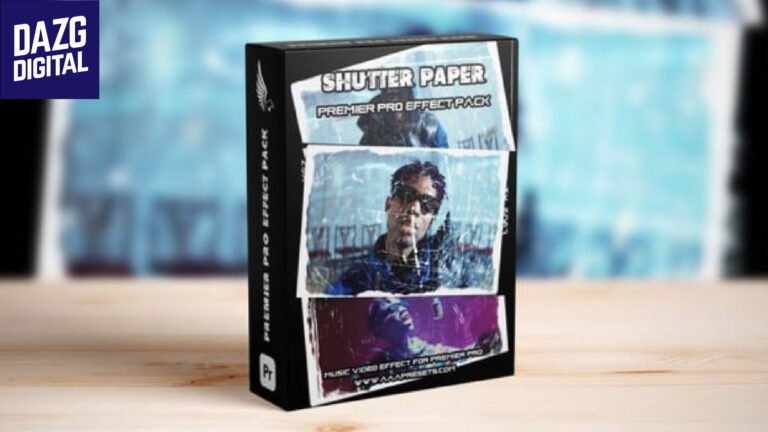 Videohive Rapid Shutter Paper Effect 57272305