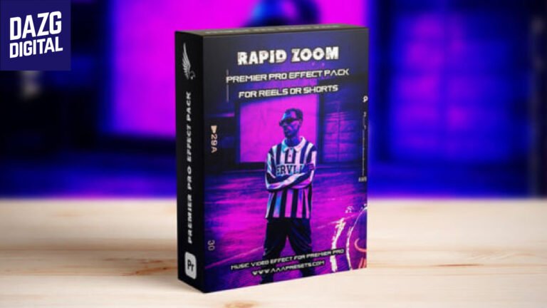 Videohive Rapid Shutter Zoom Effect in Premiere Pro – made for Reels, TikTok, and Shorts 58530734