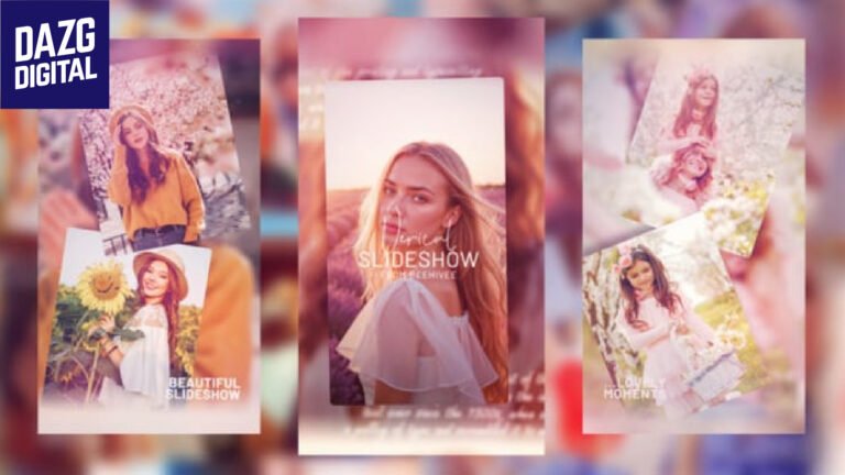 Videohive Vertical Photo Slideshow Reels 57995000