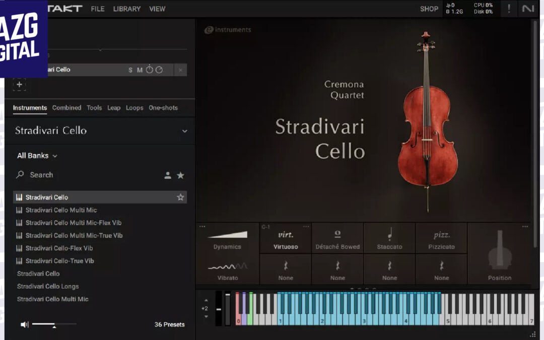 Native Instruments – Stradivari Cello 2.0.0 ( KONTAKT LIBRARY )